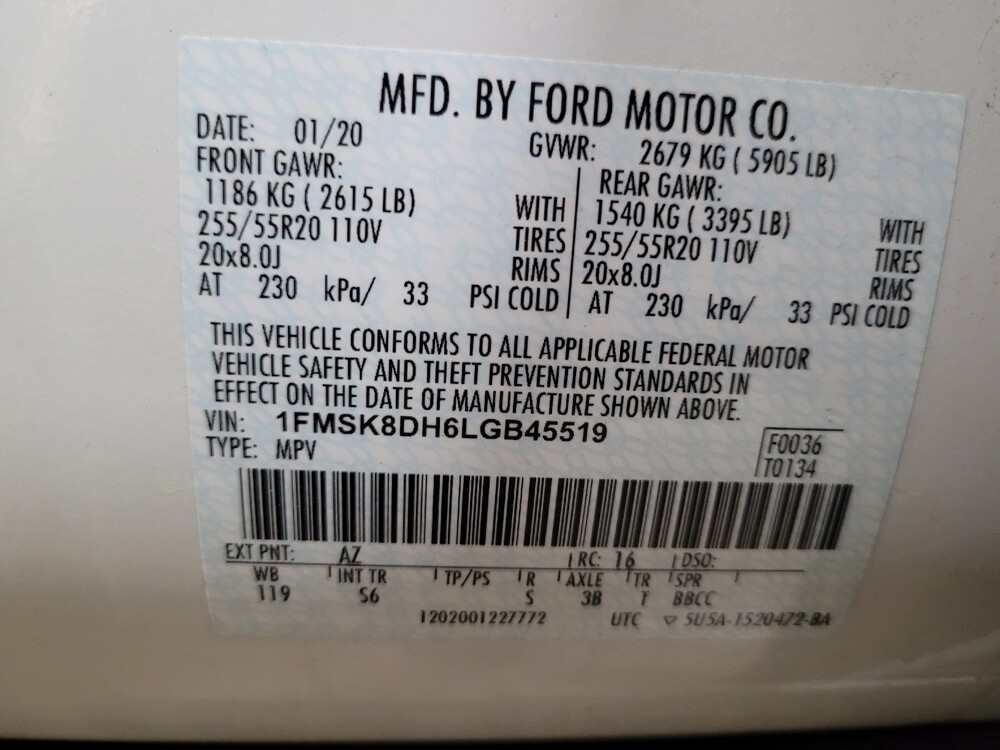 2020 Ford Explorer in Williamstown, NJ 8094 - 18131261 33