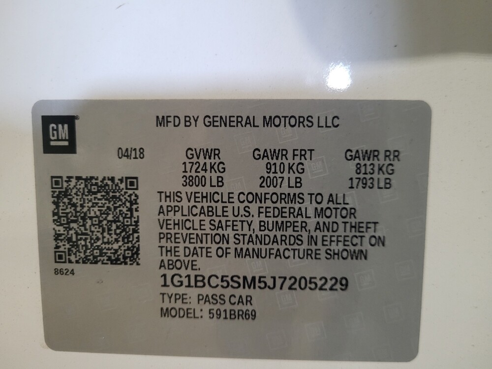 2018 Chevrolet Cruze in Temple Hills, MD 20746 - 18131281 33