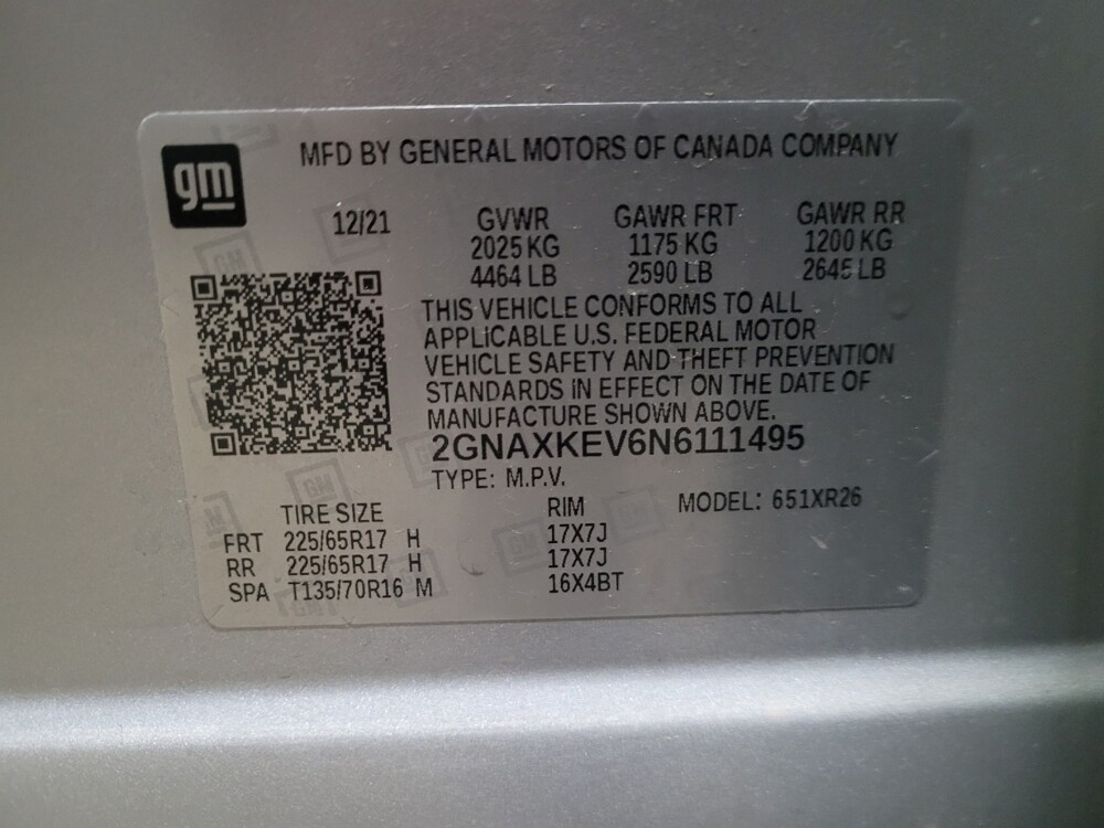 2022 Chevrolet Equinox in Pittsburgh, PA 15237 - 18131285 33