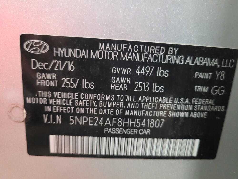 2017 Hyundai Sonata in Williamstown, NJ 8094 - 18131294 33