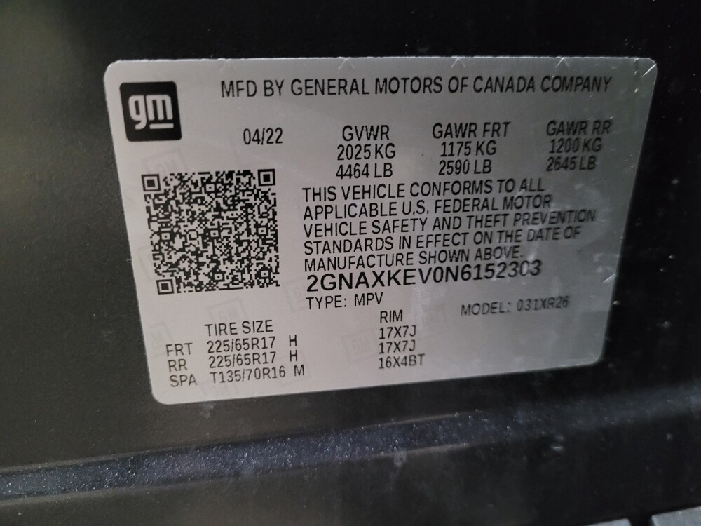 2022 Chevrolet Equinox in Woodbridge, VA 22191 - 18131298 33