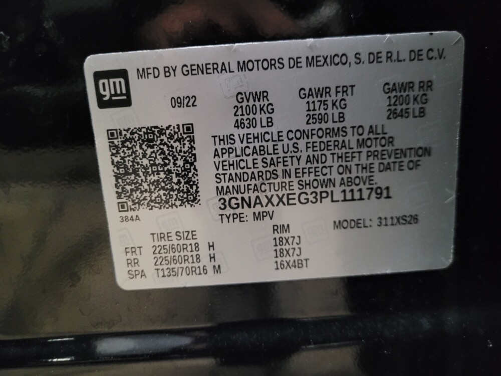 2023 Chevrolet Equinox in Woodbridge, VA 22191 - 18131301 33