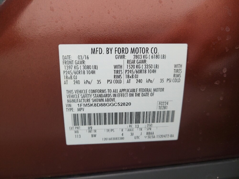 2016 Ford Explorer in Langhorne, PA 19047 - 18131302 33