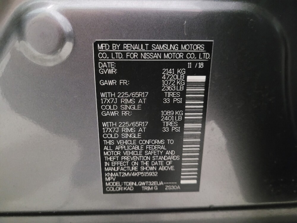 2019 Nissan Rogue in New Castle, DE 19720 - 18131311 33