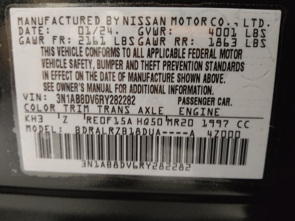 2024 Nissan Sentra in Topeka, KS 66611 - 18131322 33