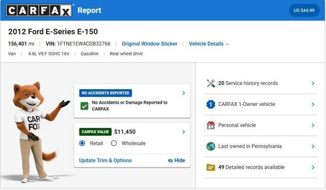 2012 Ford E-150 and Econoline 150 in Blauvelt, NY 10913 - 18131392 5