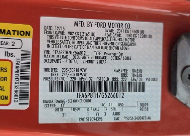 2016 Ford Mustang in Mesa, AZ 85212 - 18131433 18