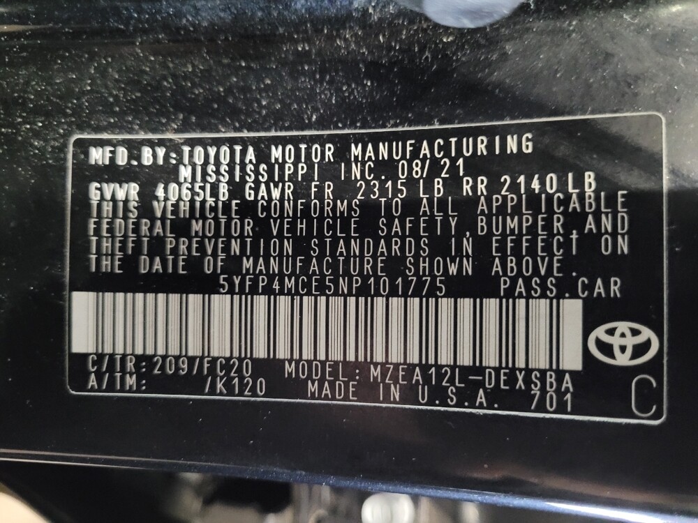 2022 Toyota Corolla in Richmond, VA 23235 - 18131437 33