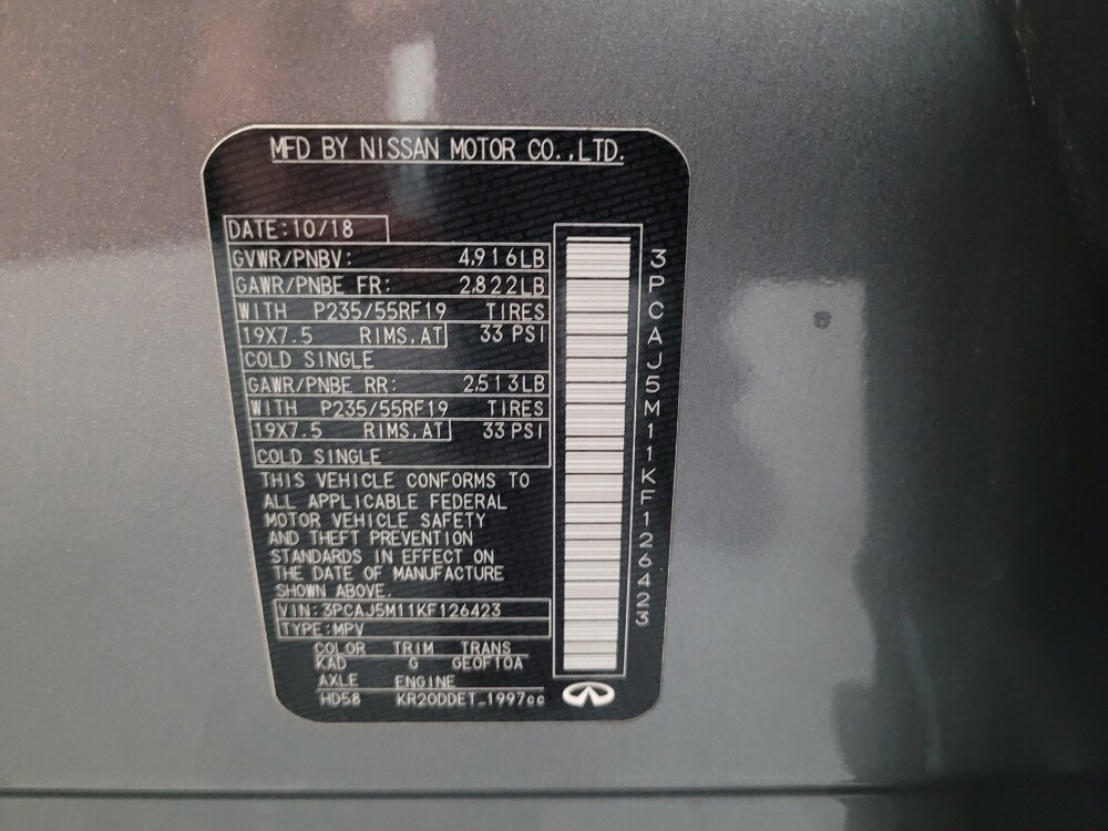 2019 INFINITI QX50 in El Cajon, CA 92020 - 18131451 33