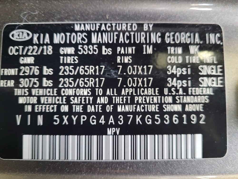 2019 Kia Sorento in Downey, CA 90241 - 18131454 33