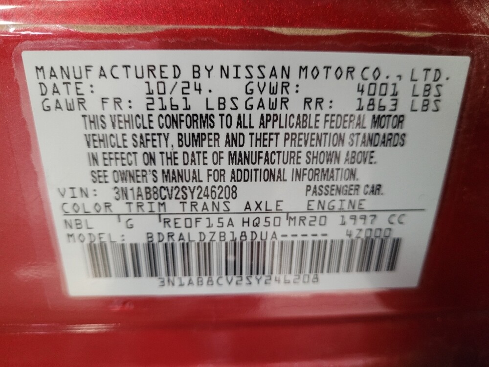 2025 Nissan Sentra in Downey, CA 90241 - 18131456 33