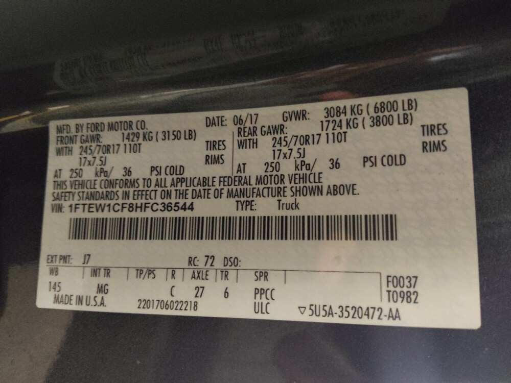 2017 Ford F150 in Pelham, AL 35124 - 18131470 33