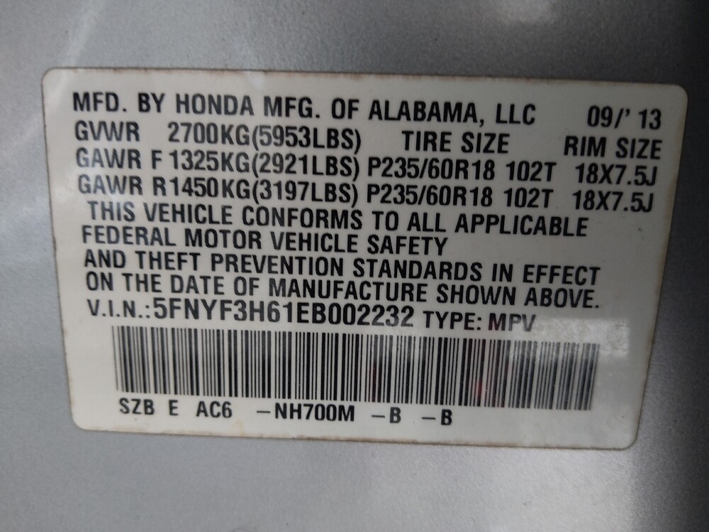 2014 Honda Pilot in Union City, GA 30291 - 18131486 33