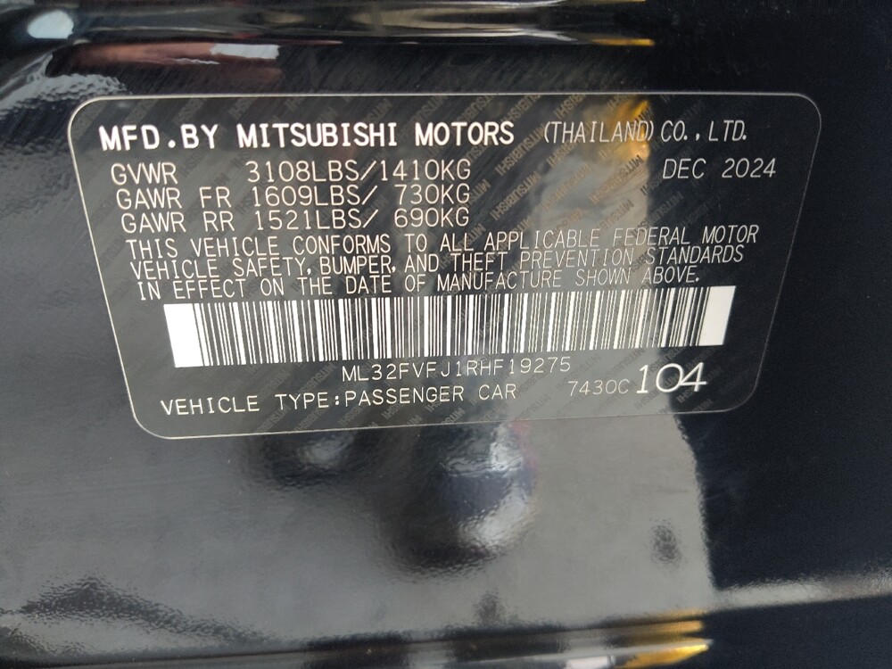 2024 Mitsubishi Mirage G4 in Duluth, GA 30096 - 18131490 33