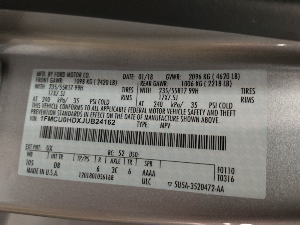 2018 Ford Escape in Plano, TX 75074 - 18131502 33