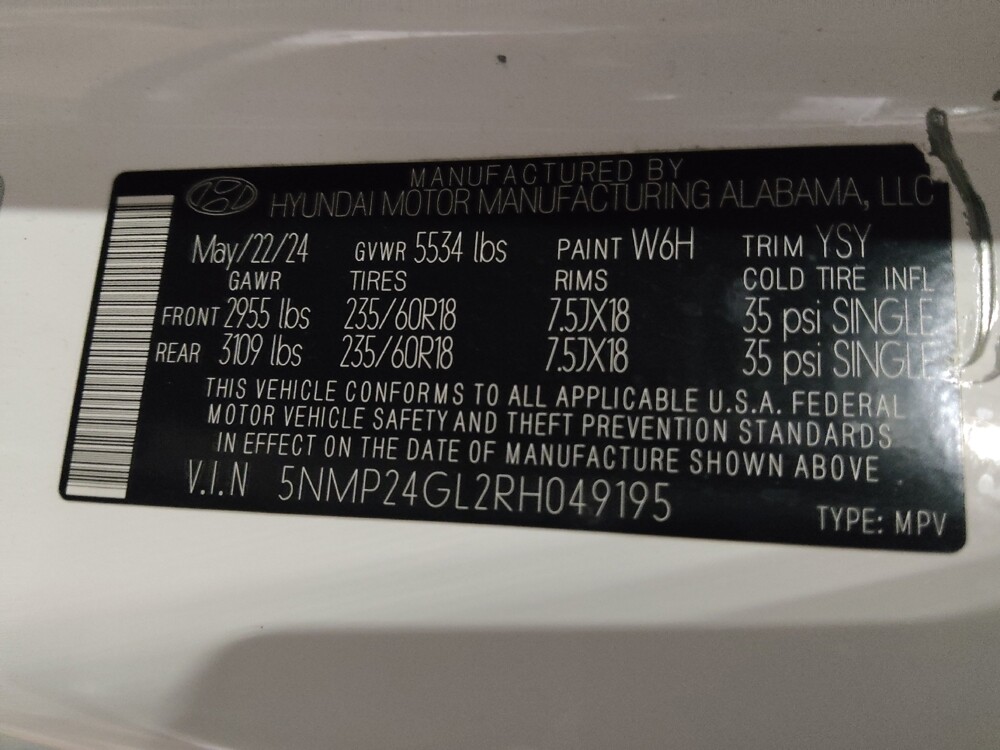 2024 Hyundai Santa Fe in Plano, TX 75074 - 18131503 33