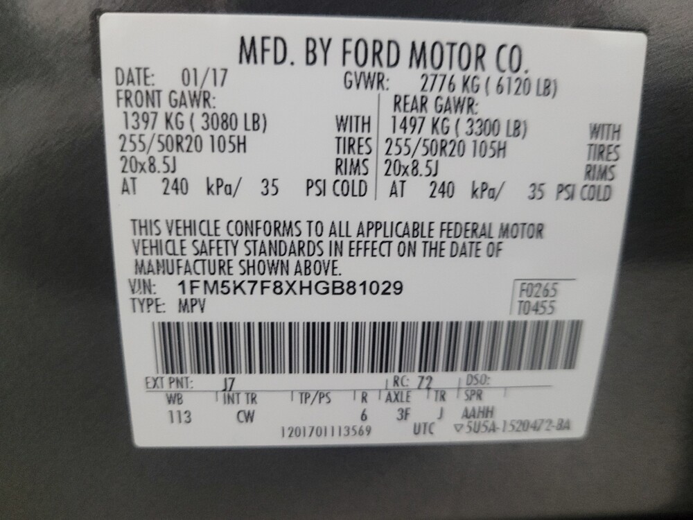 2017 Ford Explorer in Phoenix, AZ 85015 - 18131510 33