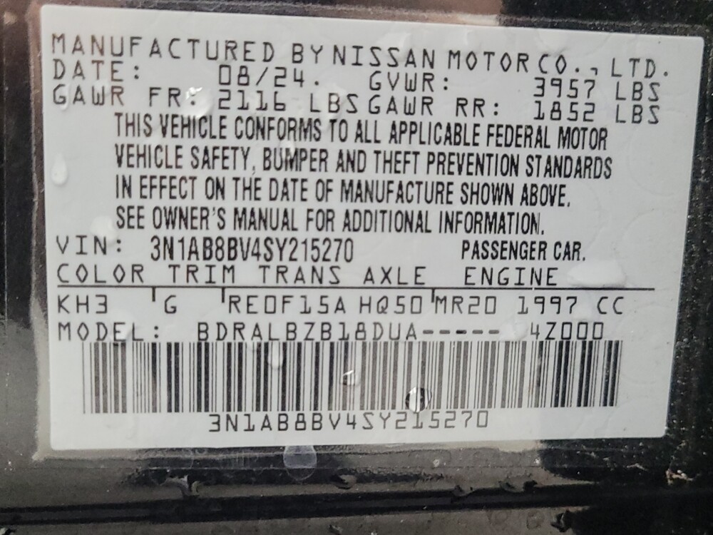 2025 Nissan Sentra in Madison, TN 37115 - 18131582 33