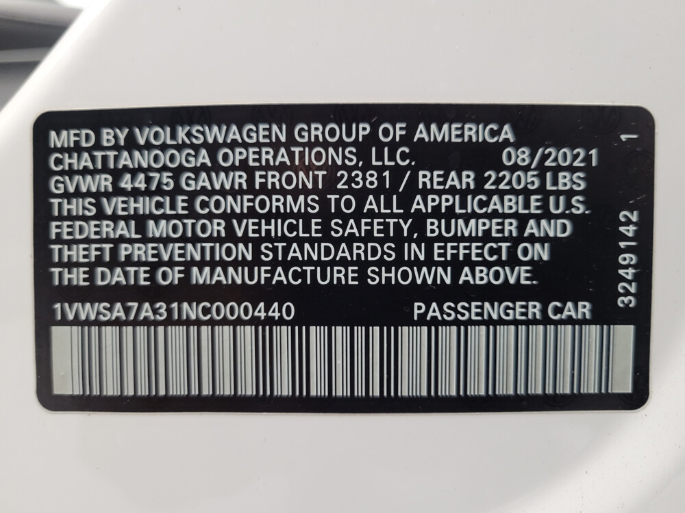 2022 Volkswagen Passat in Houston, TX 77074 - 18131583 33