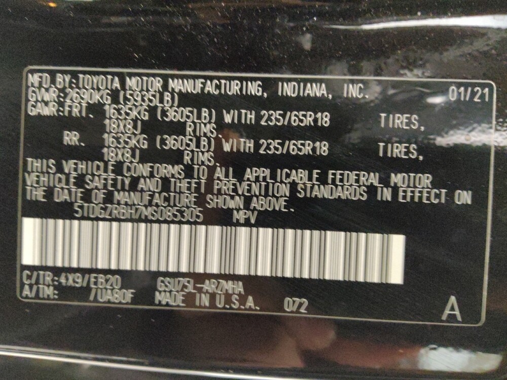 2021 Toyota Highlander in Live Oak, TX 78233 - 18131589 33