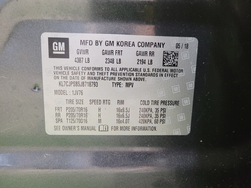 2018 Chevrolet Trax in Mishawaka, IN 46545 - 18131601 33