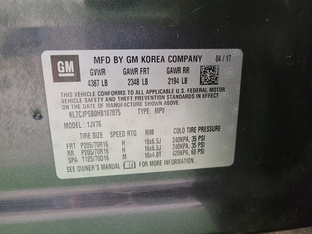 2017 Chevrolet Trax in Mishawaka, IN 46545 - 18131602 33