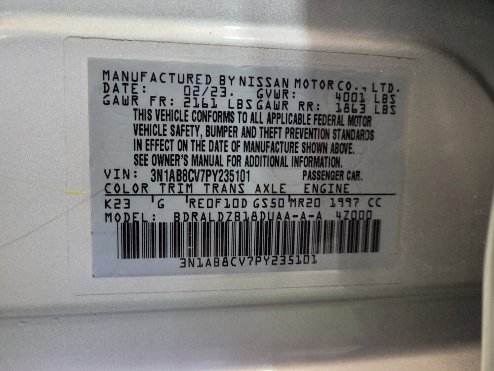 2023 Nissan Sentra in Mishawaka, IN 46545 - 18131603 33