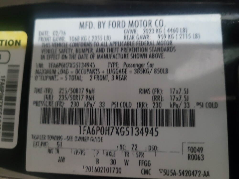 2016 Ford Fusion in Laurel, MD 20724 - 18131614 33