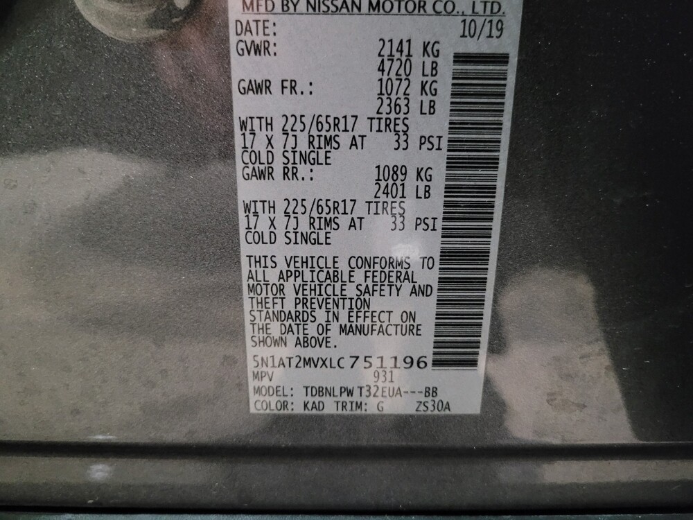 2020 Nissan Rogue in Temple Hills, MD 20746 - 18131618 33