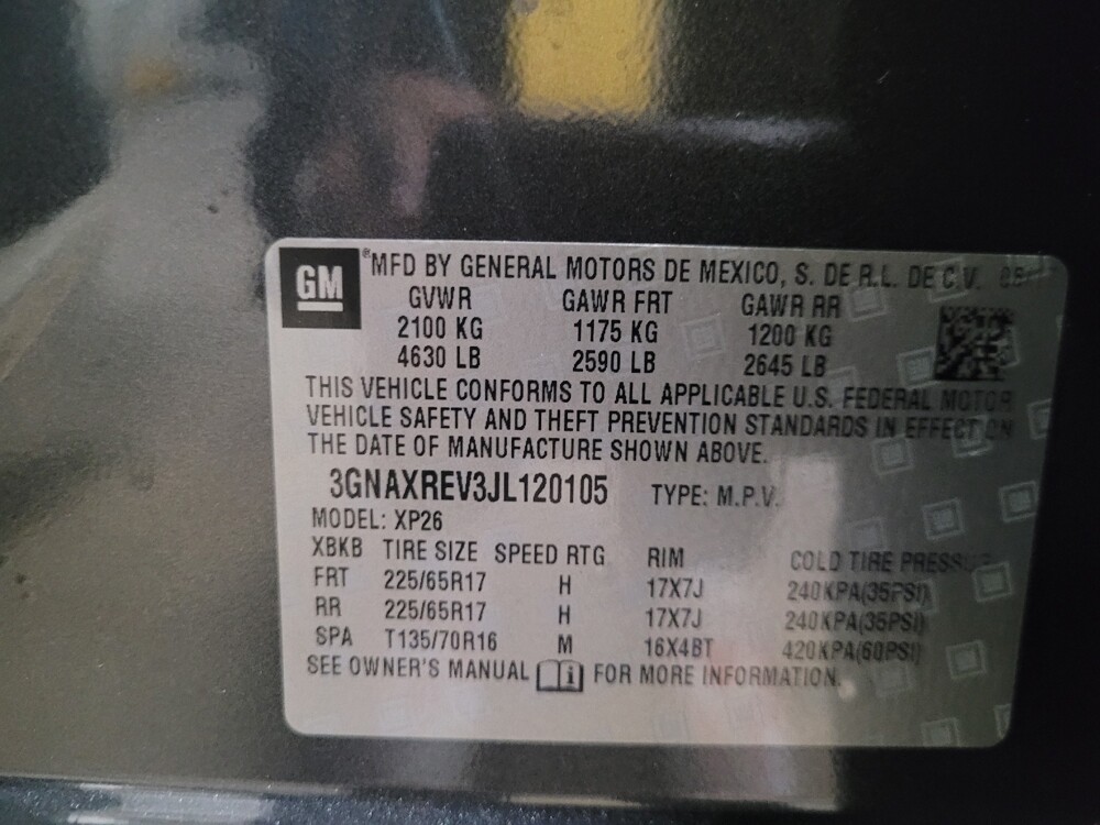 2018 Chevrolet Equinox in Pittsburgh, PA 15236 - 18131628 33