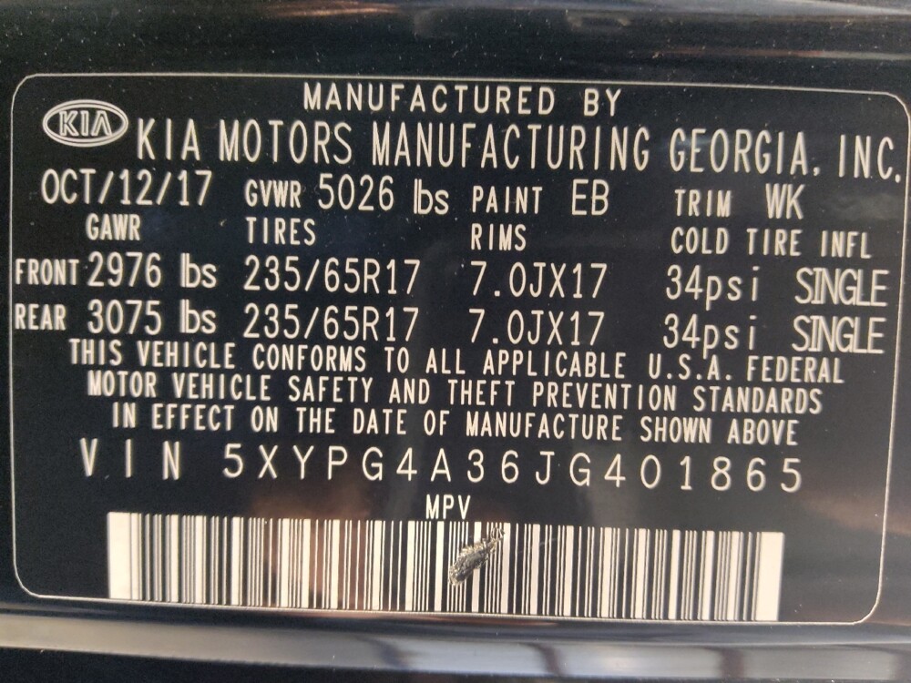 2018 Kia Sorento in Houston, TX 77074 - 18131662 33