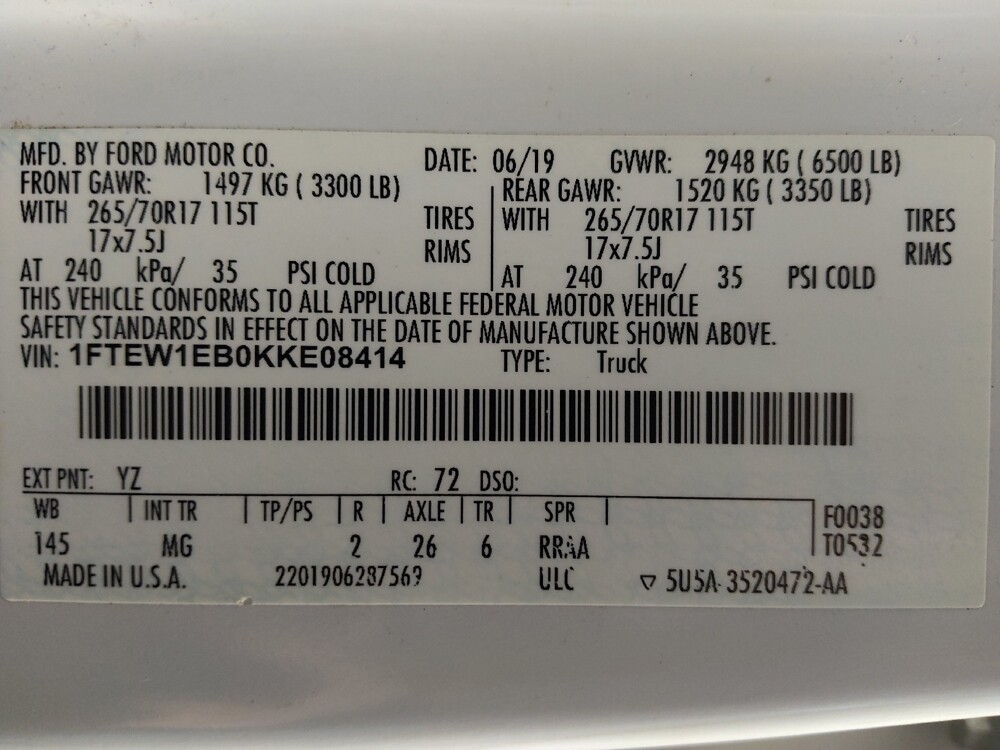 2019 Ford F150 in Temple, TX 76502 - 18131668 33