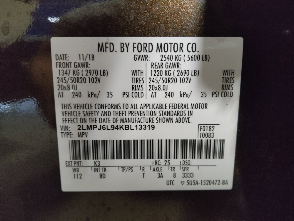 2019 Lincoln Nautilus in Pensacola, FL 32505 - 18131676 33