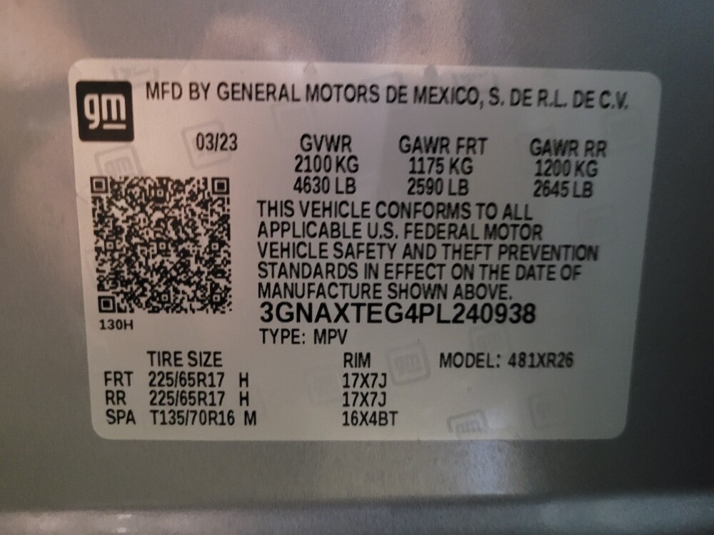 2023 Chevrolet Equinox in Jacksonville, FL 32210 - 18131689 33