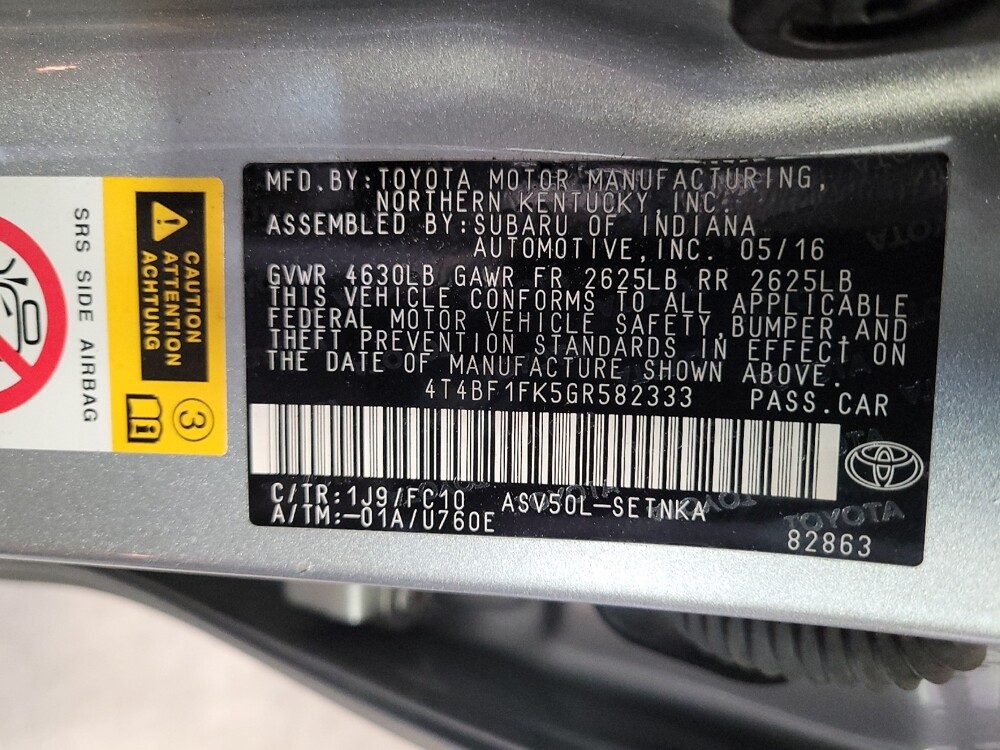 2016 Toyota Camry in Torrance, CA 90504 - 18131690 33