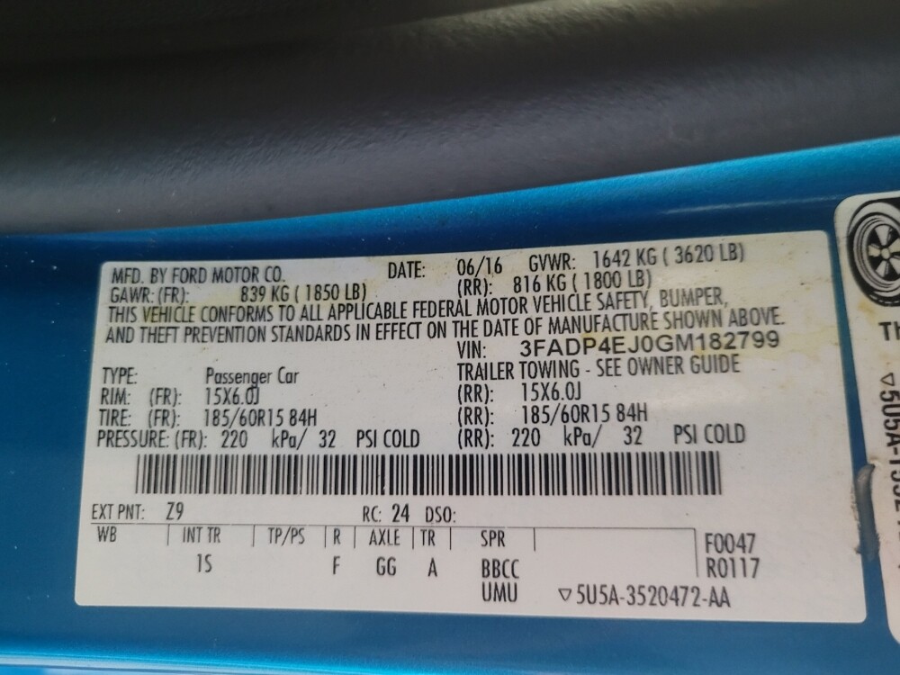 2016 Ford Fiesta in Athens, GA 30606 - 18131695 33