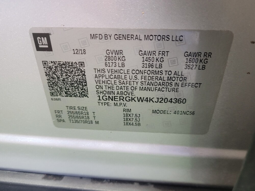 2019 Chevrolet Traverse in Mishawaka, IN 46545 - 18131716 33