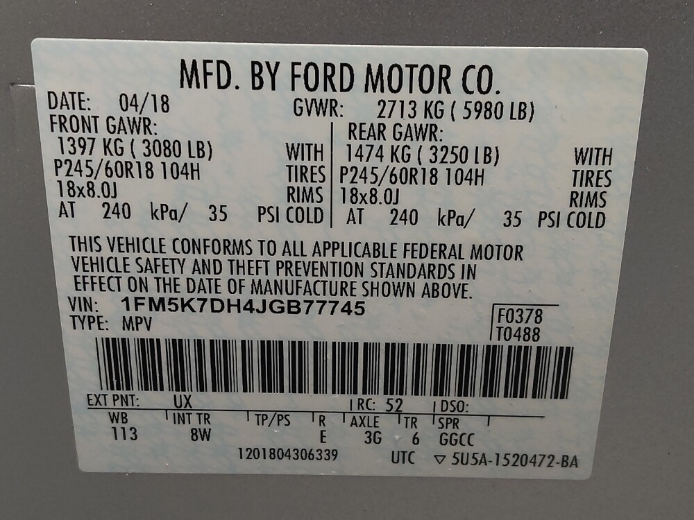 2018 Ford Explorer in Corpus Christi, TX 78412 - 18131721 33