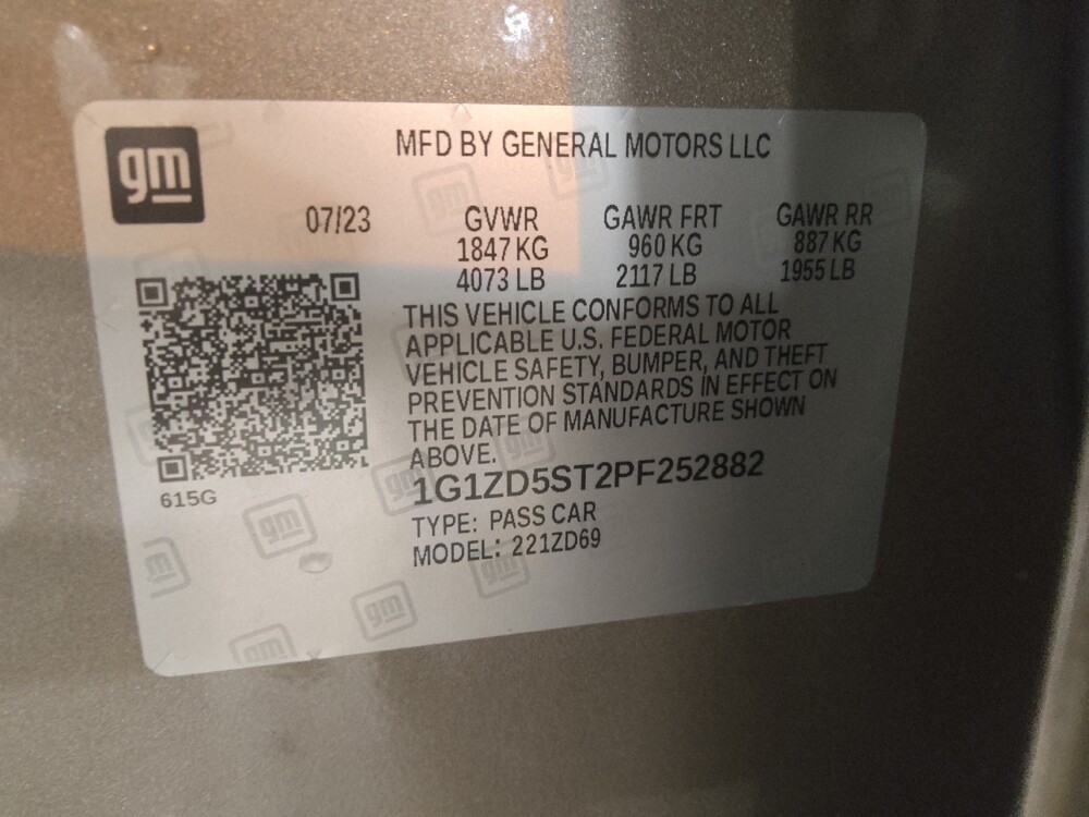 2023 Chevrolet Malibu in Pelham, AL 35124 - 18131728 33