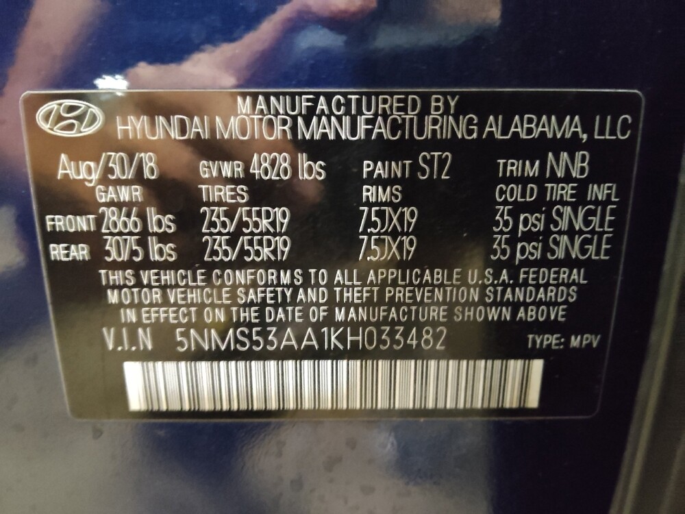 2019 Hyundai Santa Fe in Mobile, AL 36606 - 18131753 33