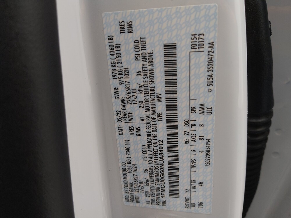 2022 Ford Escape in Gladstone, MO 64118 - 18131761 33