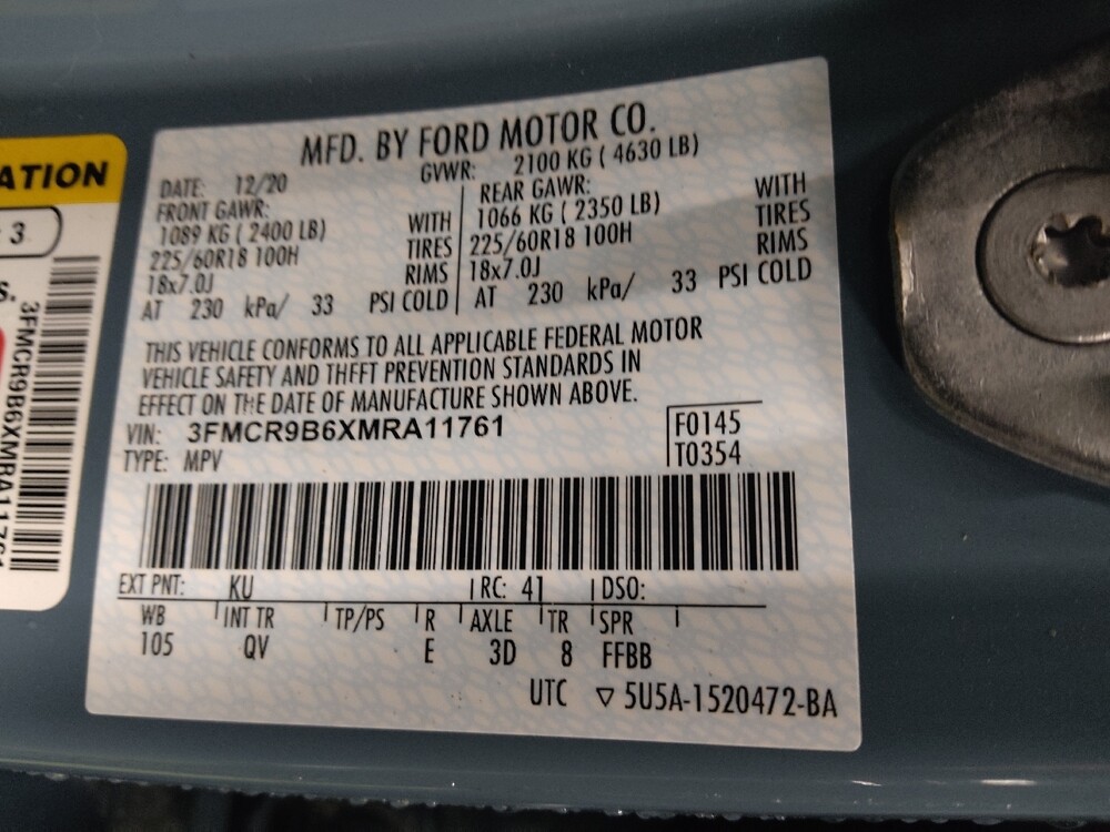 2021 Ford Bronco Sport in Stone Mountain, GA 30083 - 18131762 33