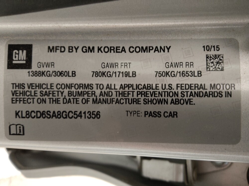 2016 Chevrolet Spark in Albuquerque, NM 87123 - 18131782 33