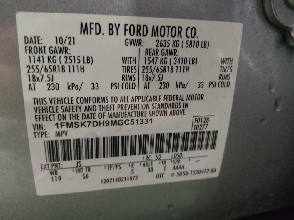 2021 Ford Explorer in Lewisville, TX 75067 - 18131790 33