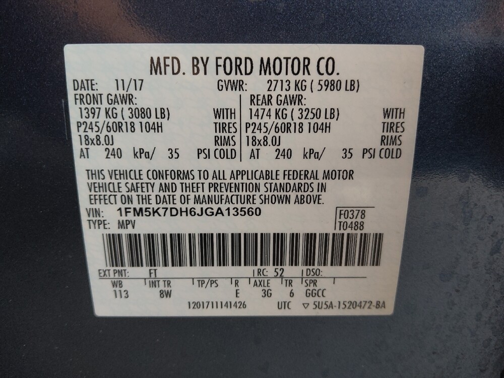 2018 Ford Explorer in Metairie, LA 70006 - 18131791 33