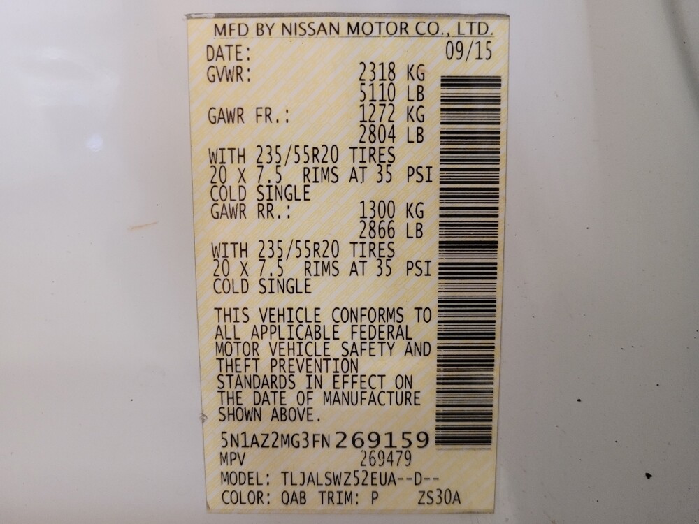 2015 Nissan Murano in Orlando, FL 32808 - 18131800 33