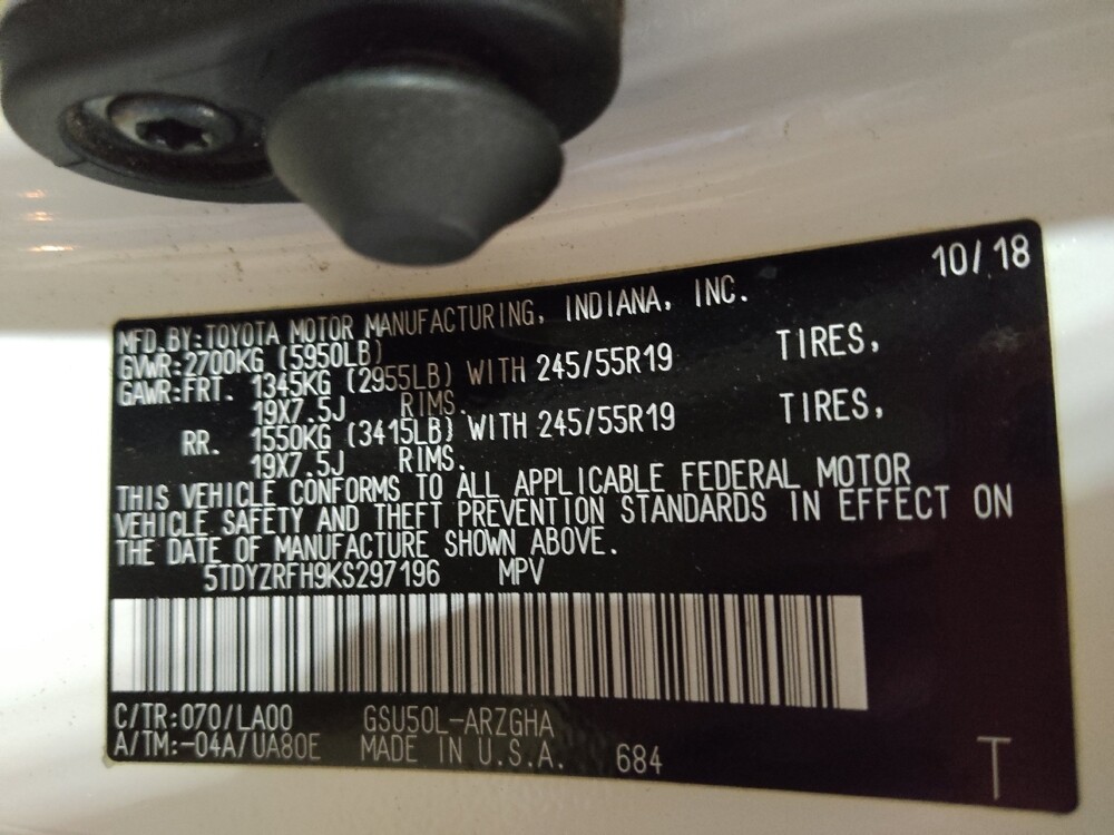 2019 Toyota Highlander in Lewisville, TX 75067 - 18131804 33