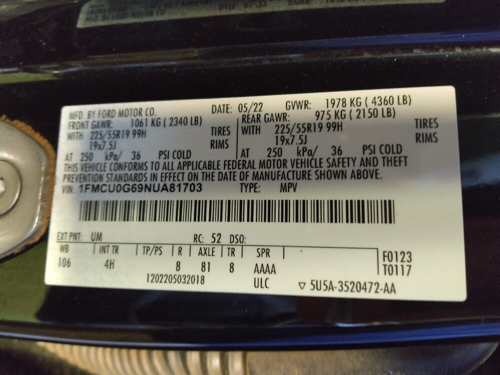 2022 Ford Escape in Phoenix, AZ 85015 - 18131822 33