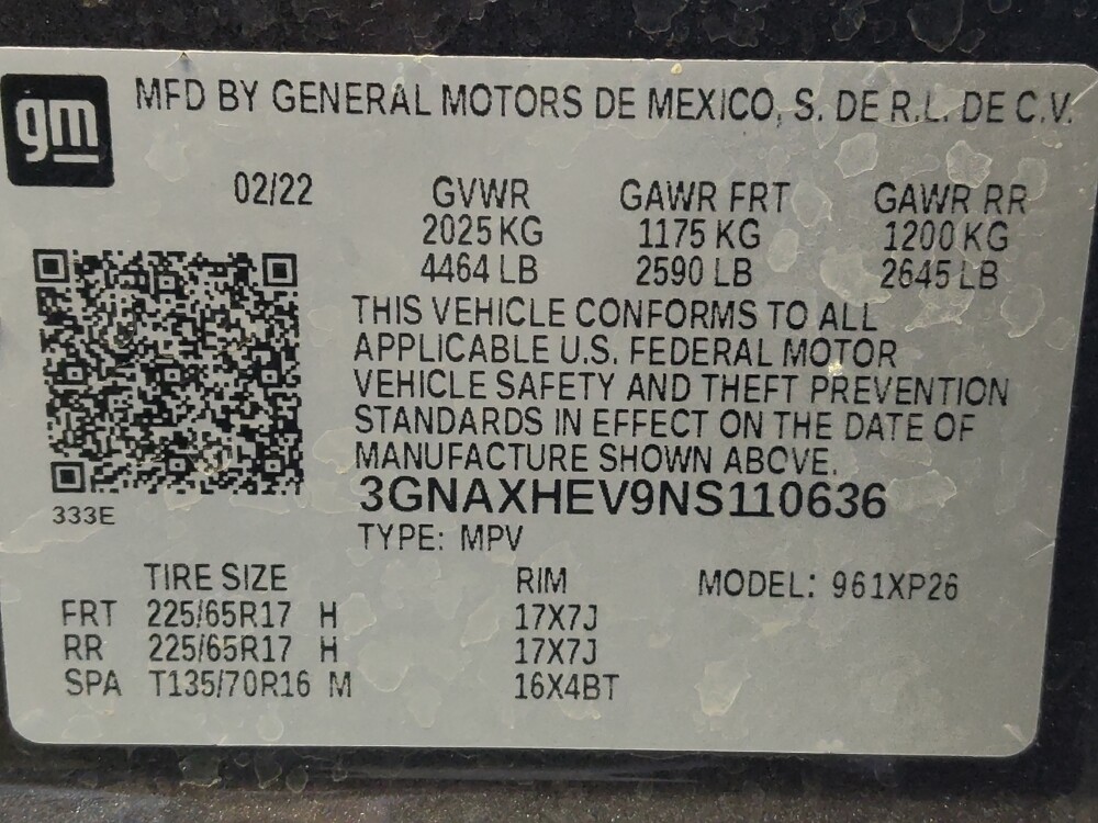 2022 Chevrolet Equinox in Houston, TX 77074 - 18131830 33