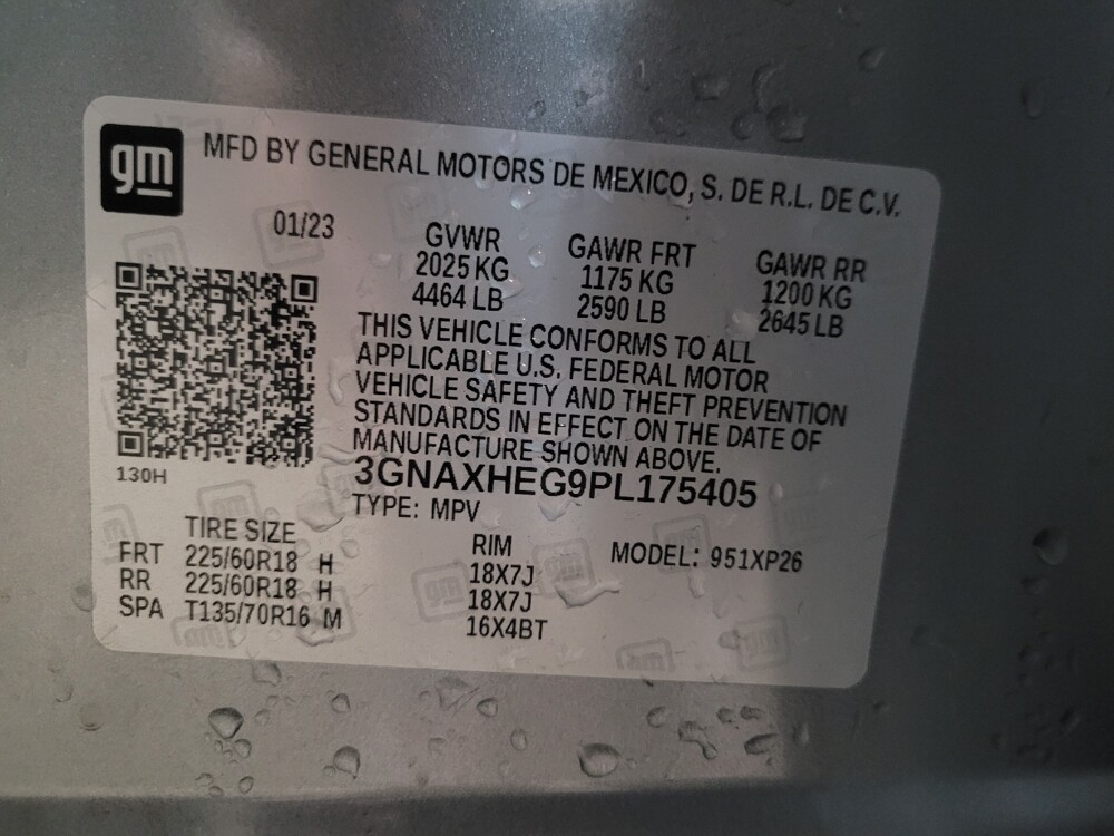 2023 Chevrolet Equinox in Pittsburgh, PA 15236 - 18131833 33